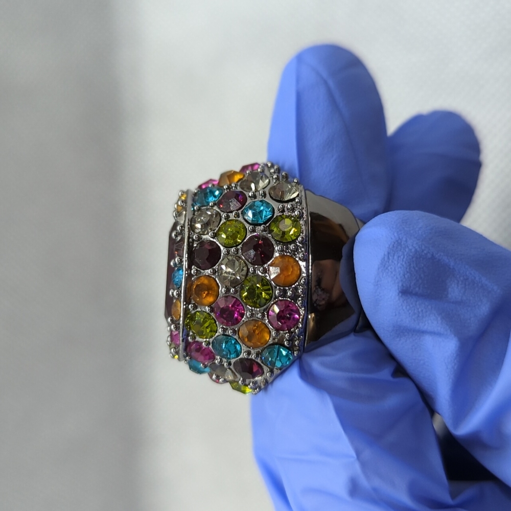 Purple & Multi Color Ring - Picture 10 of 12
